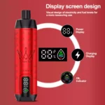 2025 Bestseller AL FAKHAR 15000 Züge F18S Einweg E-Zigarette mit 600 mAh Akku und 5 mgml Nikotin – Doppelapfel Geschmack (3)