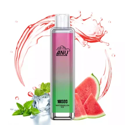 2025 Bestseller ANU Crystal 10000 Züge Einweg E-Zigarette mit 0 % 2 % 3 % 5% Nikotin — Wassermelone Eis Flavours 1