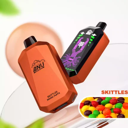 2025 Bestseller ANU Star 30000 Züge Einweg E-Zigarette Schnelle Lieferung Bestseller und Typ-C Wiederaufladung mit 650 mAh Akku — Skittles Flavours 2