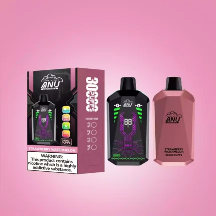 2025 Neue Produkte ANU Star 30000 Züge Einweg E-Zigarette Der günstigste Preis mit 650 mAh Akku — Erdbeere Wassermelone Flavours 1
