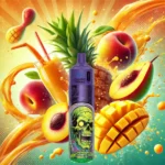 2025 Neuheit RandM Fumot Tornado 30000 Züge Einweg E-Zigarette mit 0 % 2 % 3 % 5 % Nikotin und 600 mAh Akku — Pfirsich Mango Ananas (1)