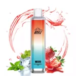 ANU Crystal 10000 Züge Einweg E-Zigarette Direktverkauf ab Werk mit 18 ml E-Liquid und 0 % 2 % 3 % 5% Nikotin — Erdbeere Eis Flavours 1