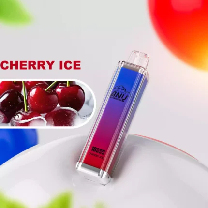 ANU Crystal 10000 Züge Einweg E-Zigarette Einzelverkauf mit 18 ml E-Liquid und Typ-C Ladeanschluss — Kirsche Eis Flavours 1