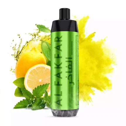 Direkt ab Werk AL FAKHAR 8000 Züge F18 Einweg E-Zigarette mit 0.5 % Nikotin 18 ml E-Liquid – Kaugummi Geschmack
