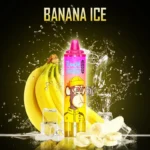 Einzelverkauf RandM Tornado 15000 Züge Einweg E-Zigarette mit Mesh Coil und RGB-Design — Banane Eis (1)