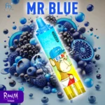 Einzelverkauf RandM Tornado 15000 Züge Einweg E-Zigarette mit Mesh Coil und RGB Design — Mr. Blau (3)
