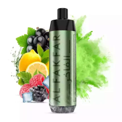 Einzelverkauf der AL FAKHAR 8000 Züge F18 Einweg E-Zigarette mit 0.5 % Nikotin und 18 ml E-Liquid – Luzider Traum Geschmack