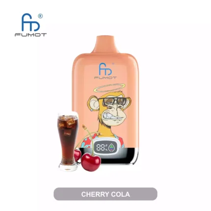 RandM Digital Box 12000 Züge Einweg E-Zigarette Einzelhandel mit 20 ml E-Liquid und 550 mAh Akku — Kirsche Cola Flavours