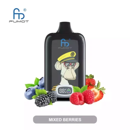 RandM Digital Box 12000 Züge Einweg E-Zigarette mit 20 ml E-Liquid und 550 mAh Akku — Gemischte Beeren Flavours